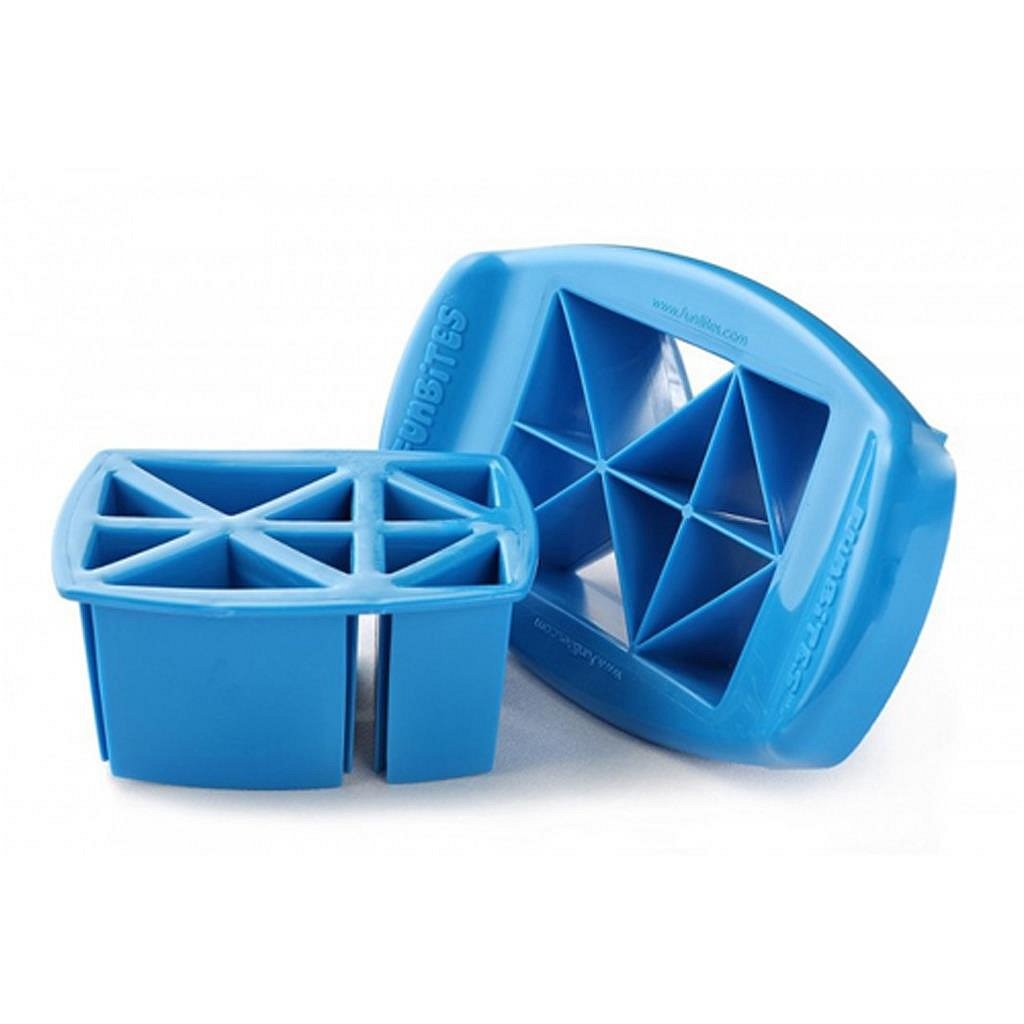 Basic Funbites Eiswürfelform Dreiecke blau