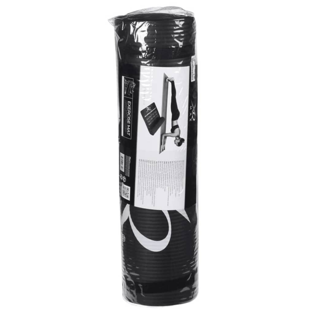 XQ Max Yogamat 183x58x1 cm schwarz