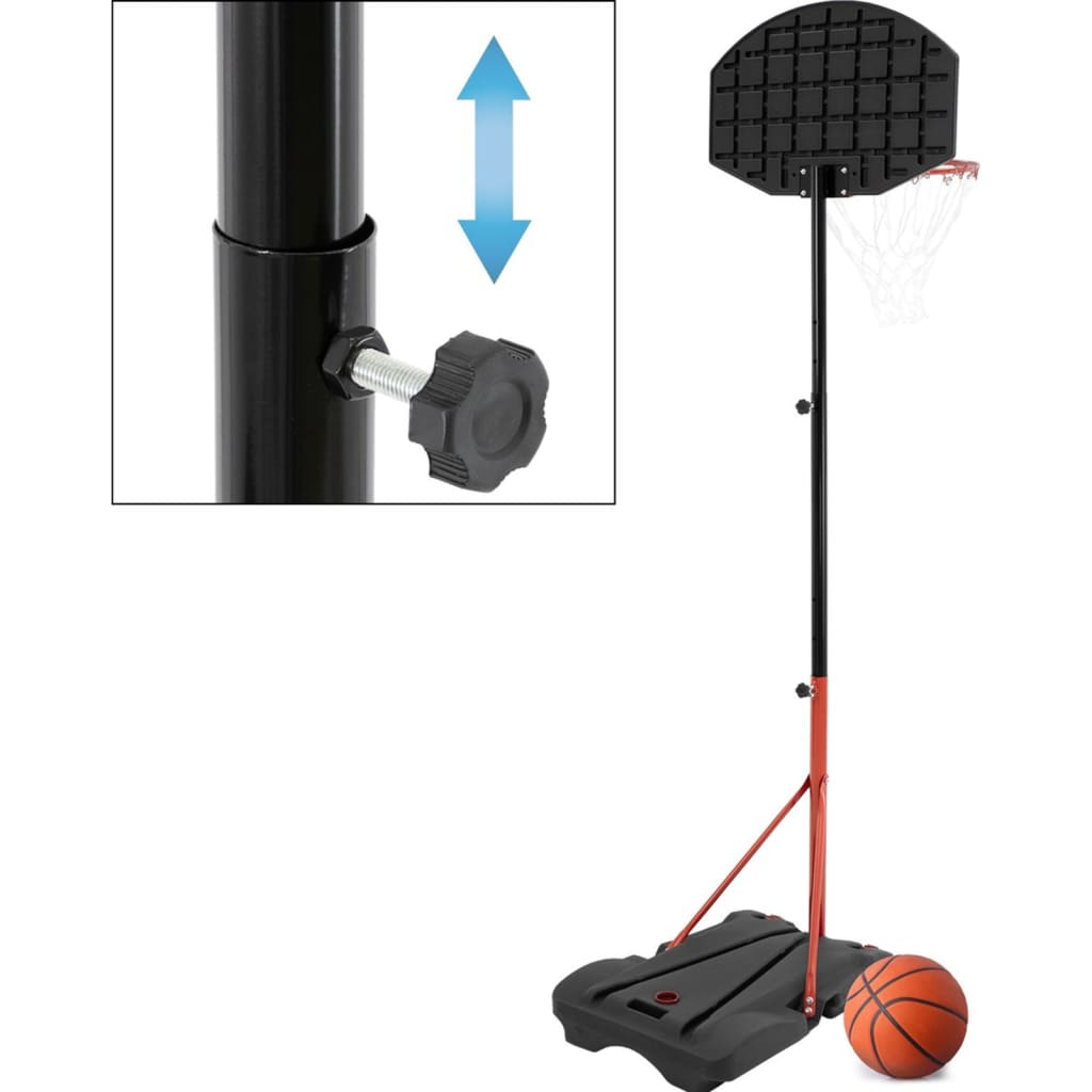 XQ Max -Basketball in Höhe einstellbar tragbar