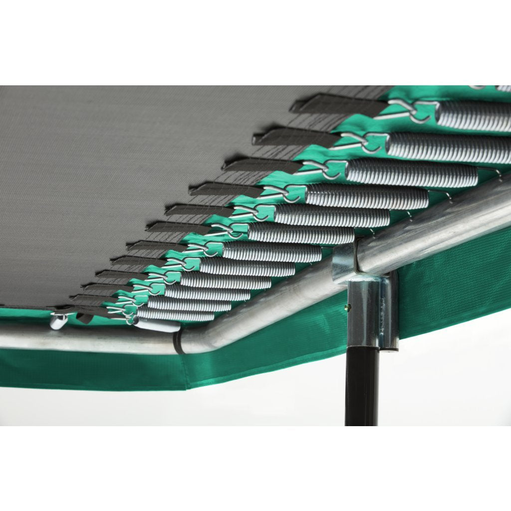Salta 5091g Comfort Edition Trampolin 153x214 cm + Sicherheitsnetz grün
