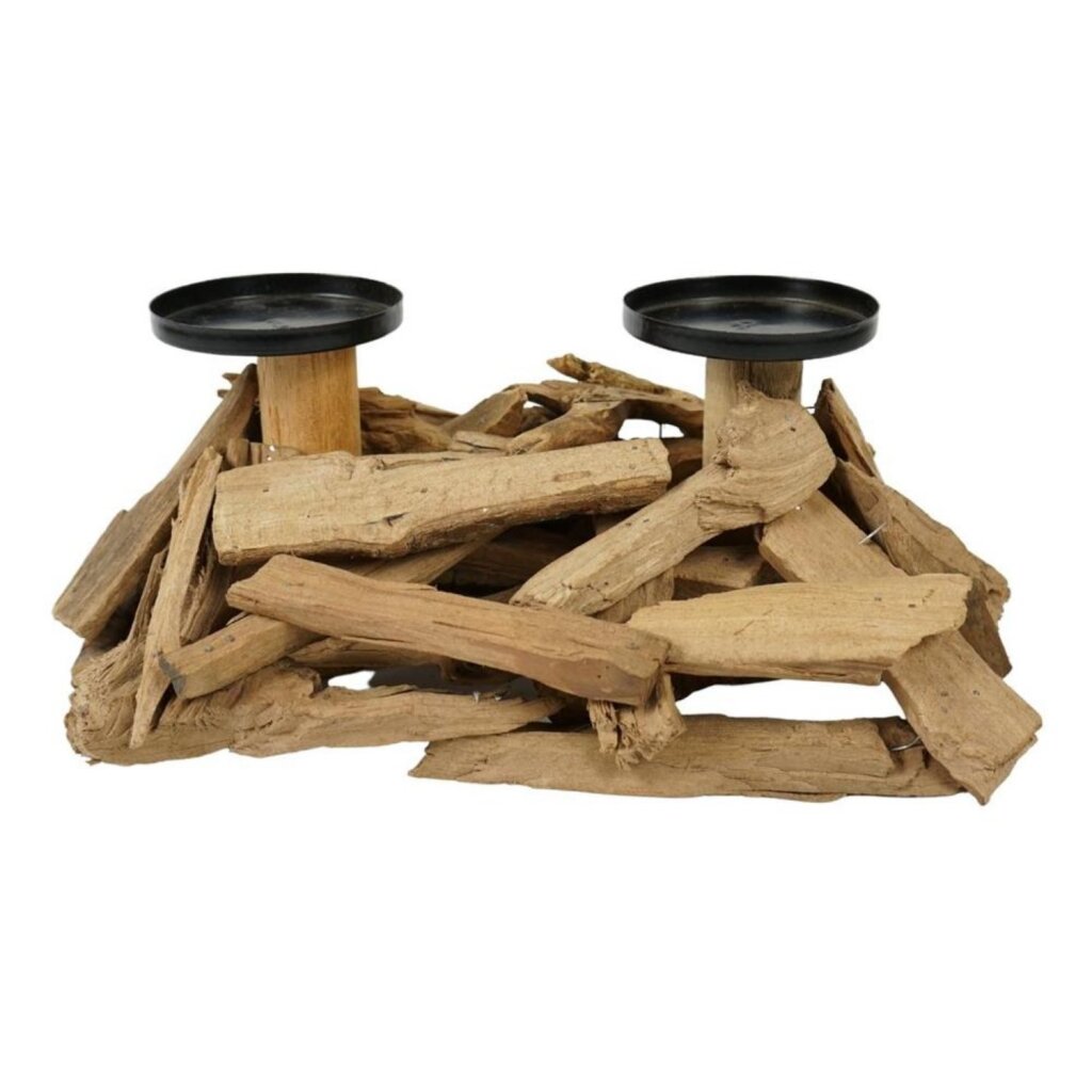 Sonstiger Kerzenständer Treibholz natur 32 cm