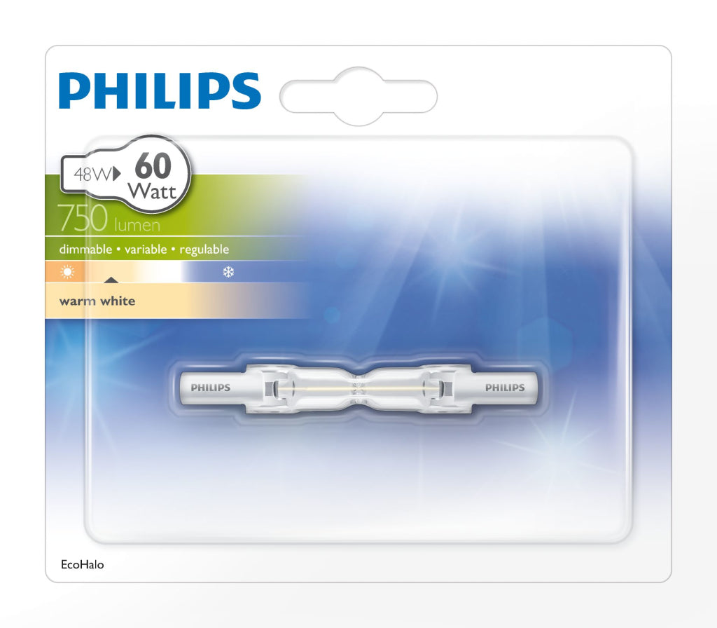 Philips Halo linear 55,0 W R7S 78 mm 230 V 1 Pf 12 Beleuchtung