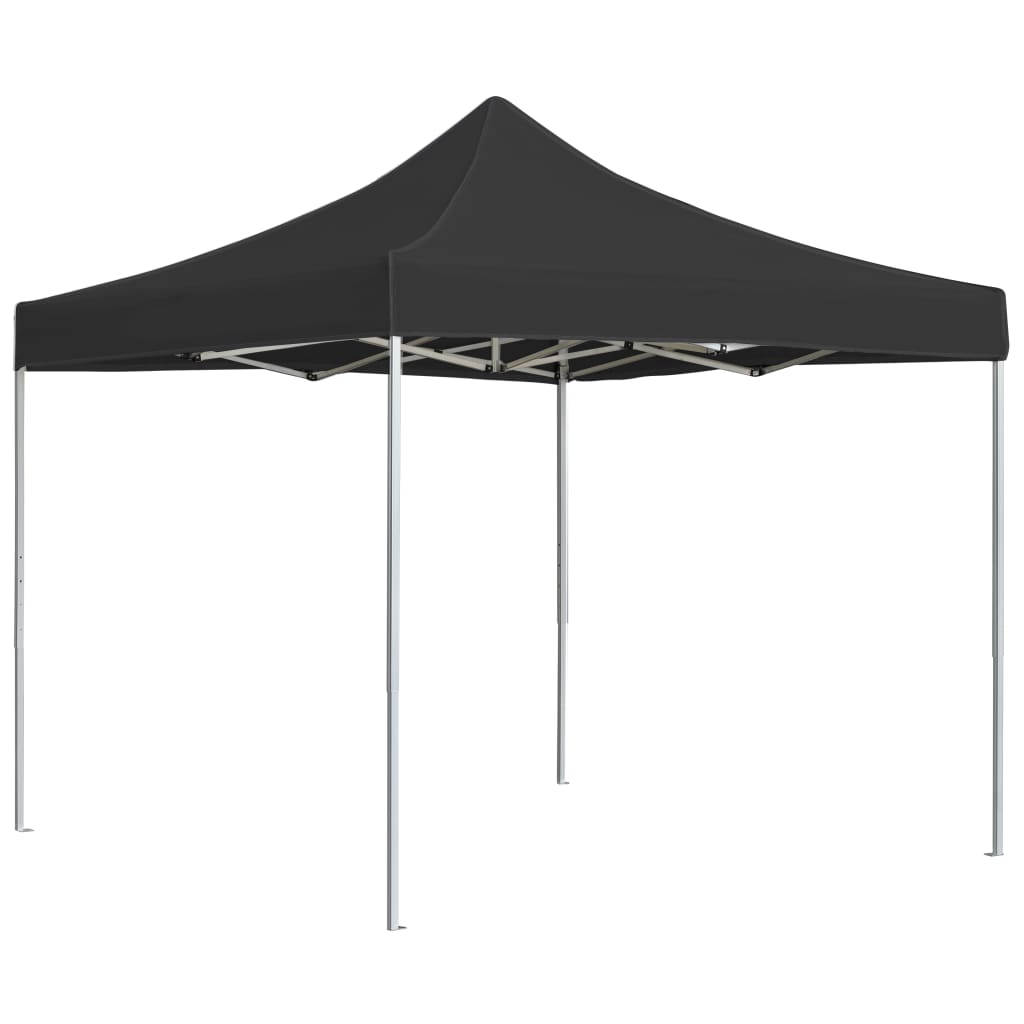 Vidaxl Partytent professionell faltbar 3x3 M Aluminium Anthrazit
