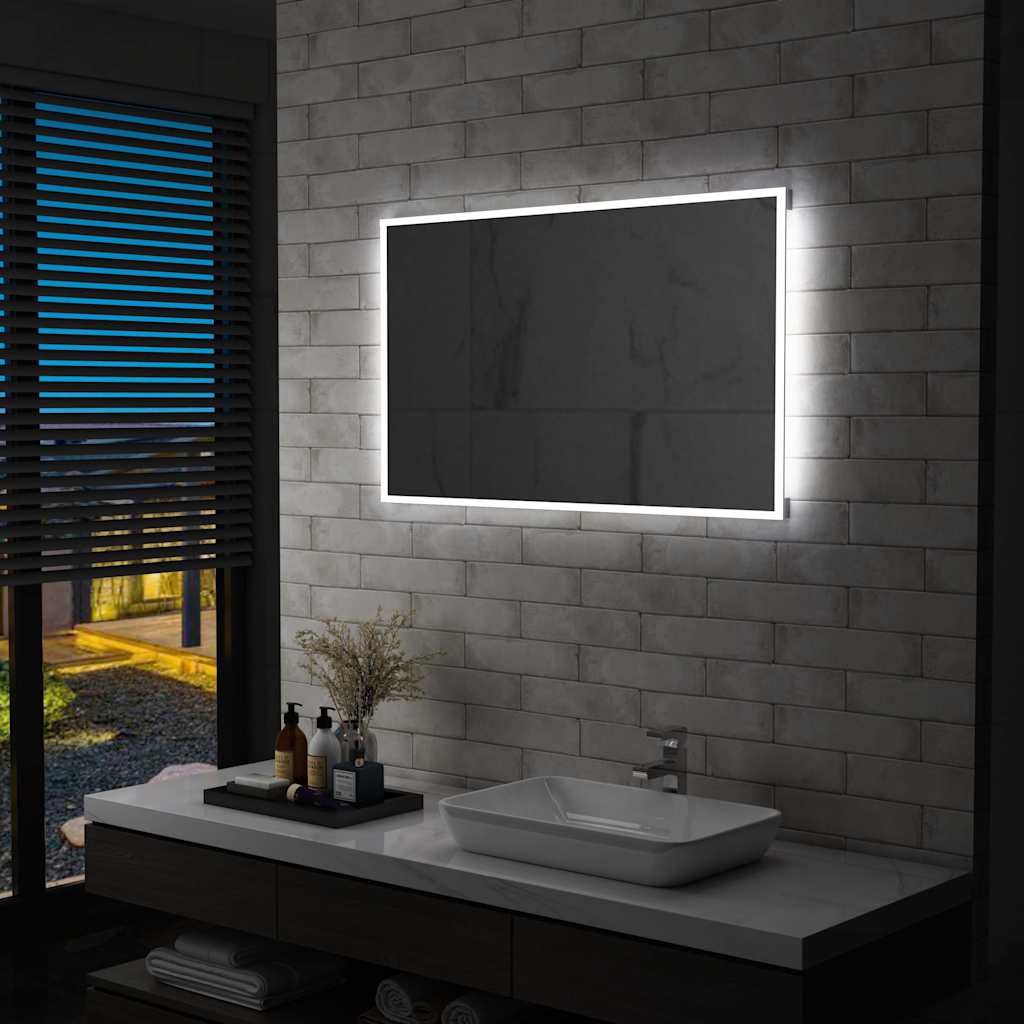 Vidaxl Badezimmerspiegel LED 100x60 cm