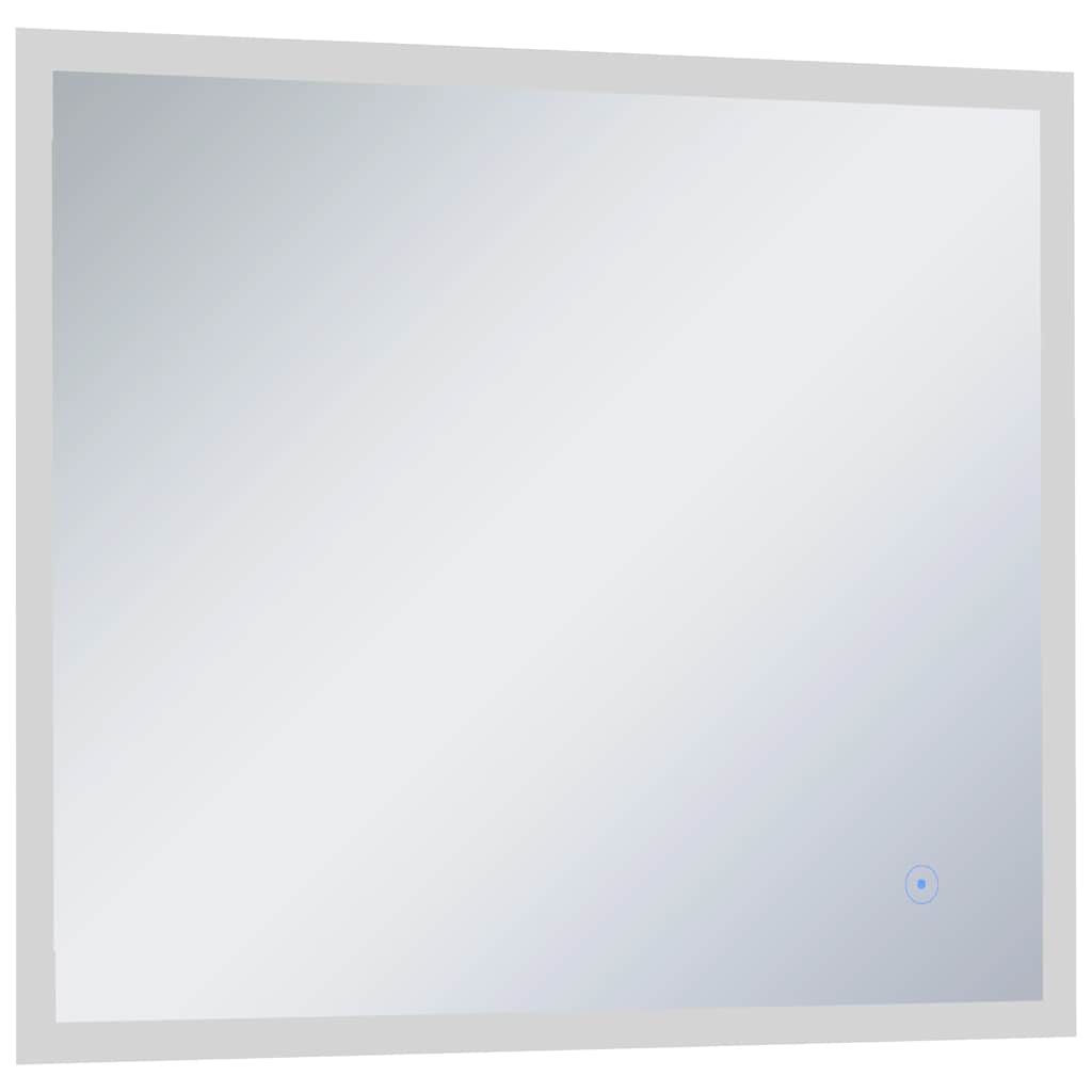 Vidaxx Badezimmerspiegel LED mit Touchsensor 60x50 cm