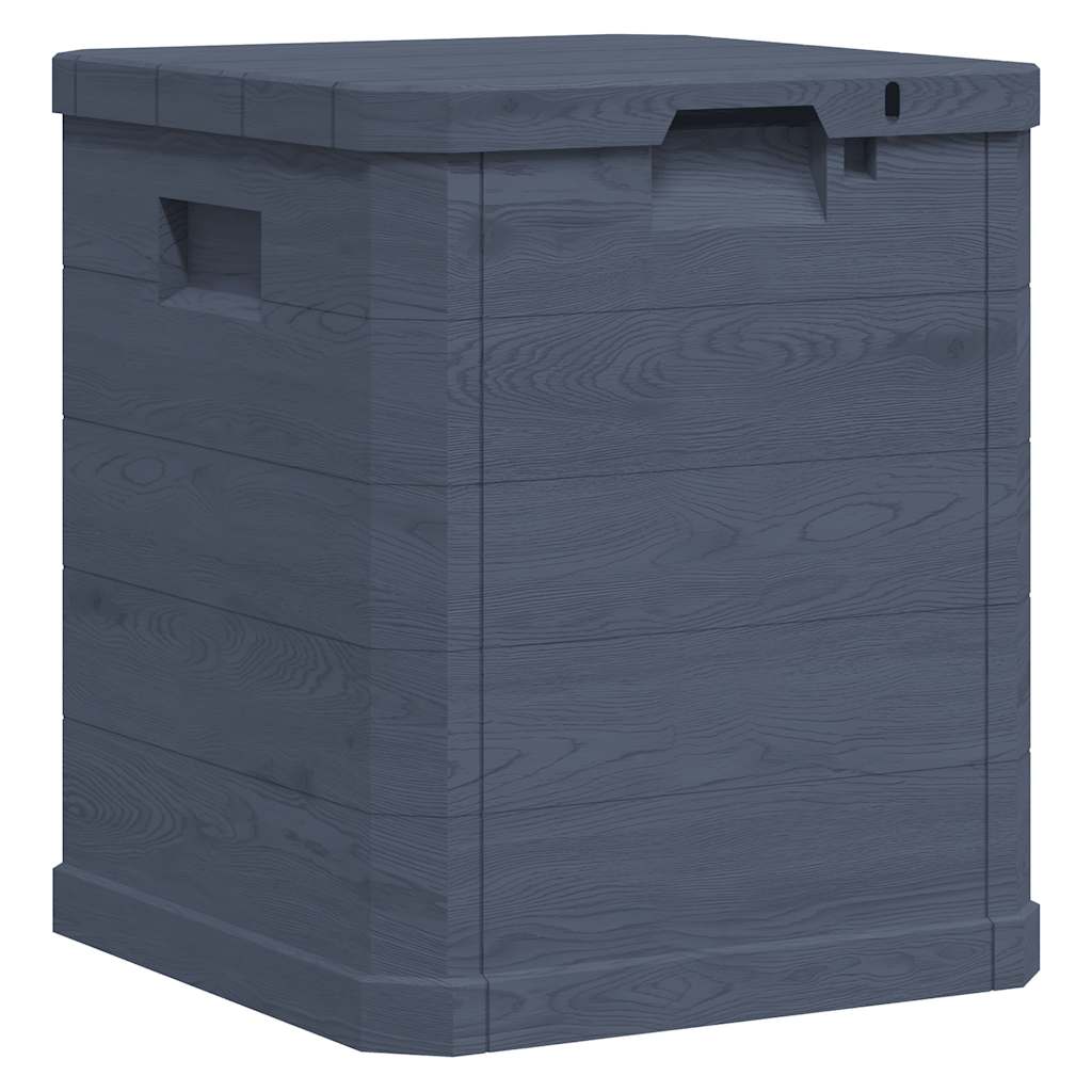 Vidaxl opbergbox 90 l antraciet