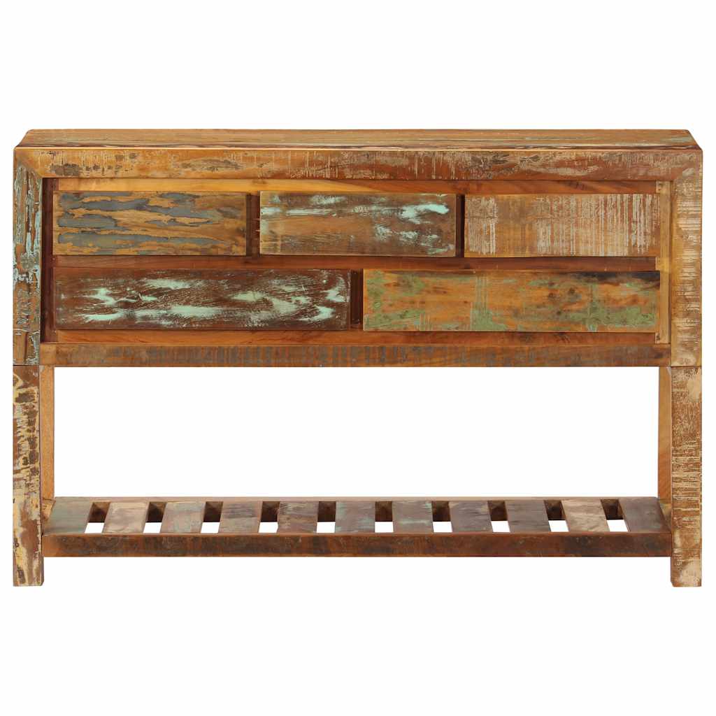 Vidaxl dressoir 120x30x75 cm massief gerecycled hout