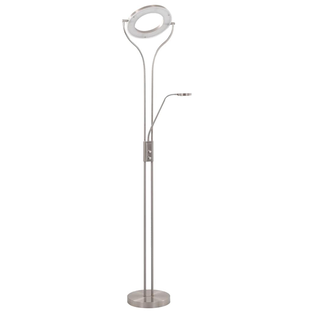 Vidaxl -Lampe 18 W dimmbare 180 cm silberfarben