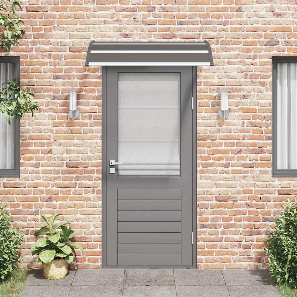 VIDAXL -Tür Banach 120x75 cm PC Schwarz