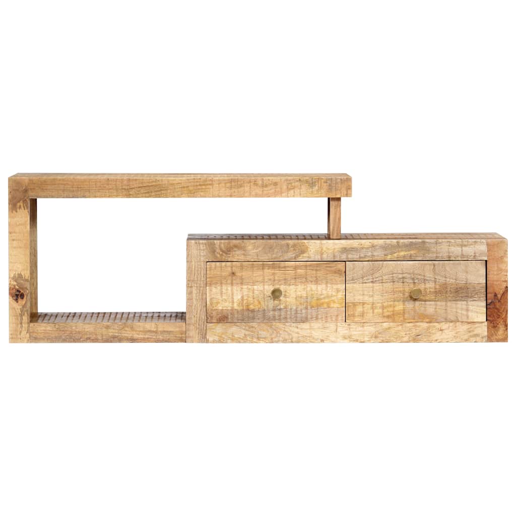 Vidaxl tv-meubel 120x30x40 cm massief mangohout
