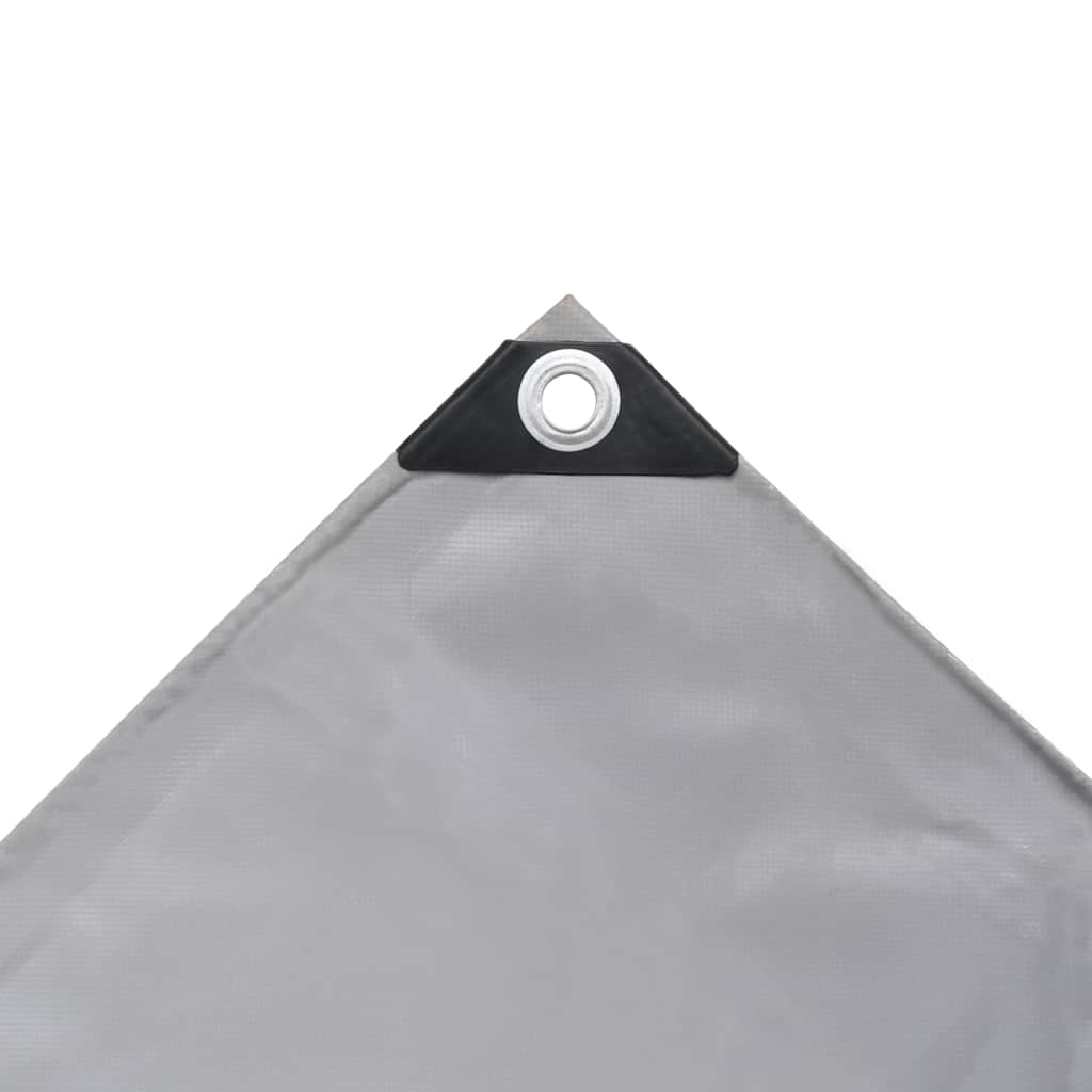 Vidaxl -Gerät Segel 650 g m² 1,5 x 20 m Grau