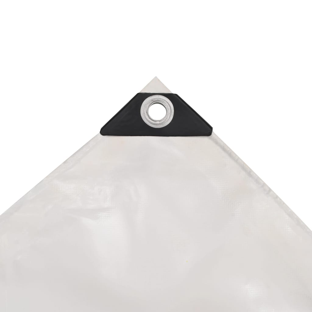 Vidaxl -Gerät 650 g m² 1,5 x 6 m weiß