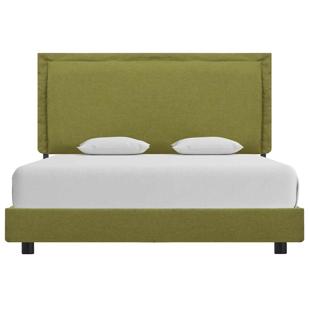 Vidaxl bedframe stof groen 140x200 cm