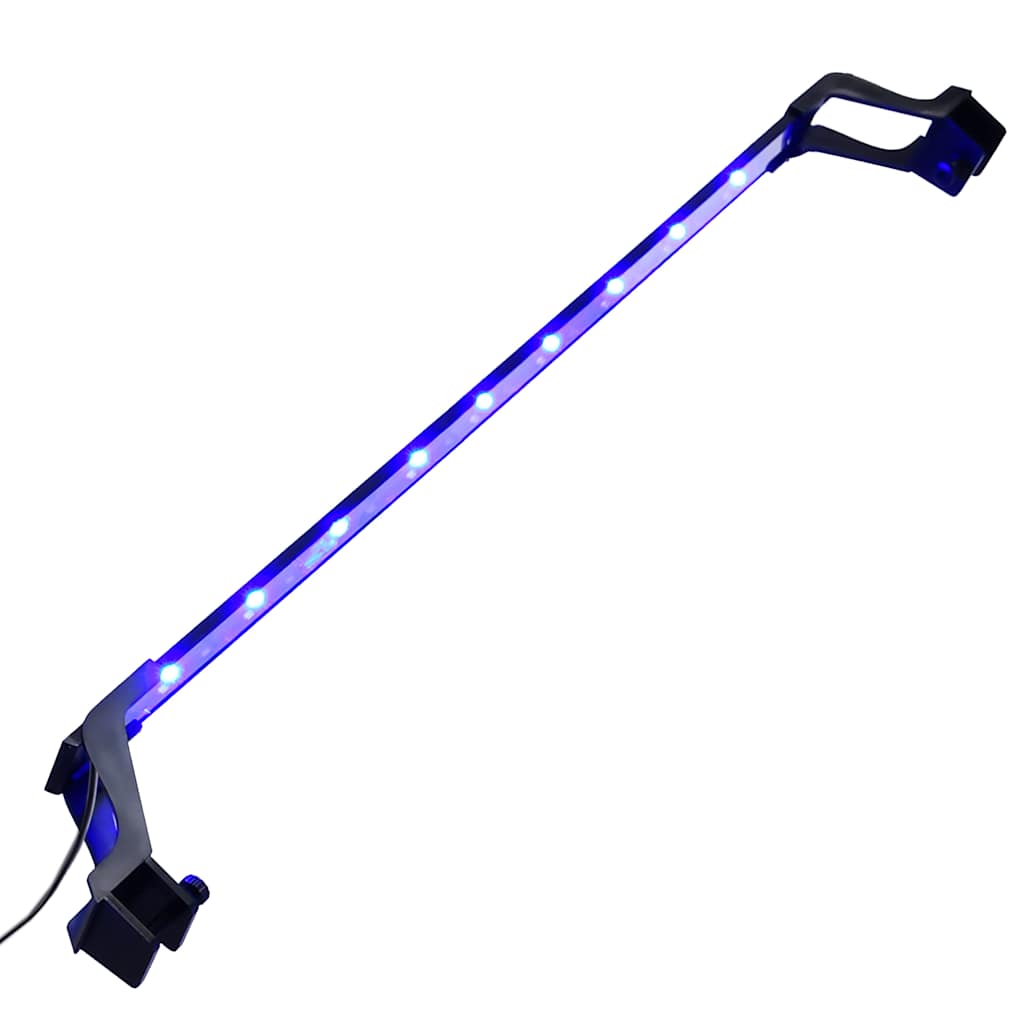 VidaXL Aquariumlampe mit Klemmen LED 75-90 cm blau und weiß