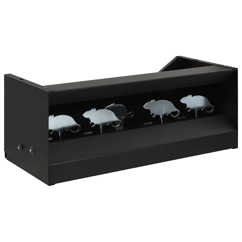 Vidaxx Schießbox magnetisch mit Schwenkzielen 4+1 Zielscheiben Maus-Design