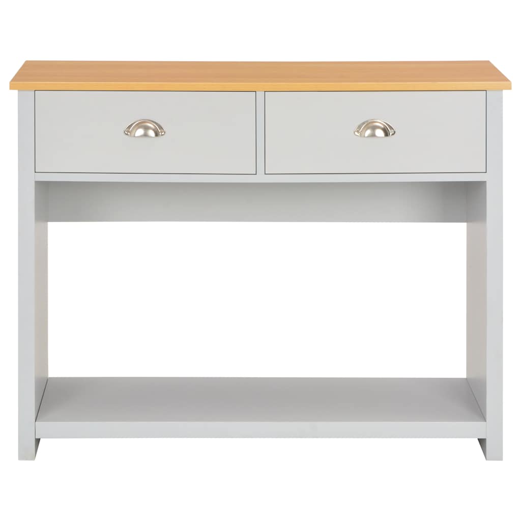 Vidaxl wandtafel 97x35x76 cm grijs