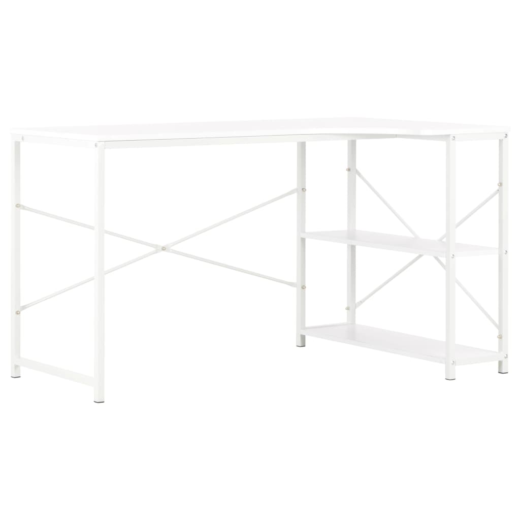 Vidaxl computerbureau 120x72x70 cm wit