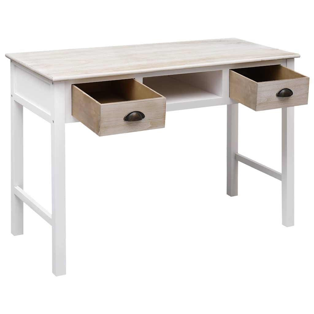 Vidaxl wandtafel 110x45x76 cm hout