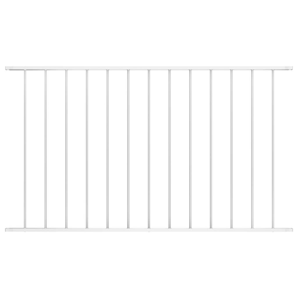 Vidaxl HEK Panel 1,7x1 m Pulver -bewegtem Stahlweiß
