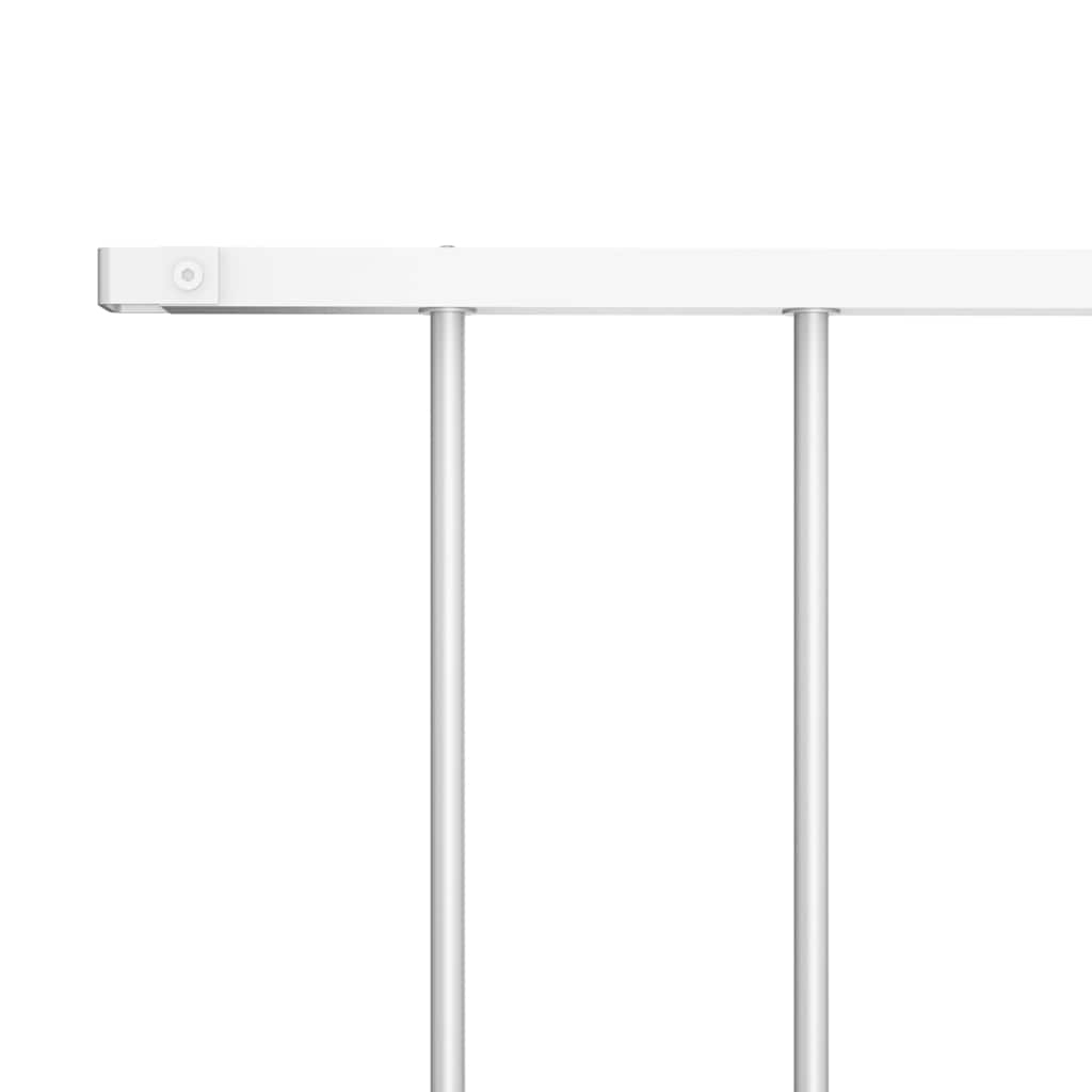 Vidaxl HEK Panel 1,7x1 m Pulver -bewegtem Stahlweiß