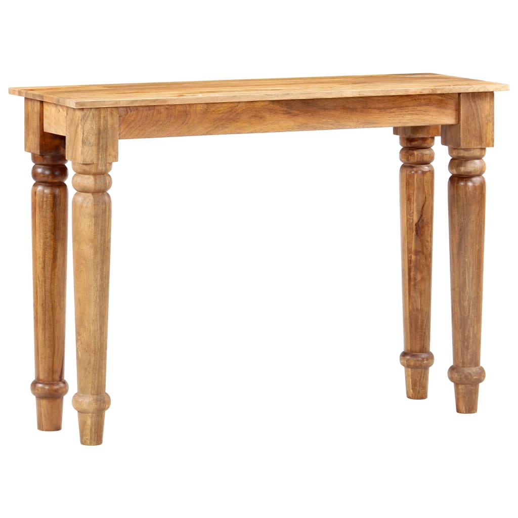 Vidaxl consoletafel 110x35x77 cm massief mangohout