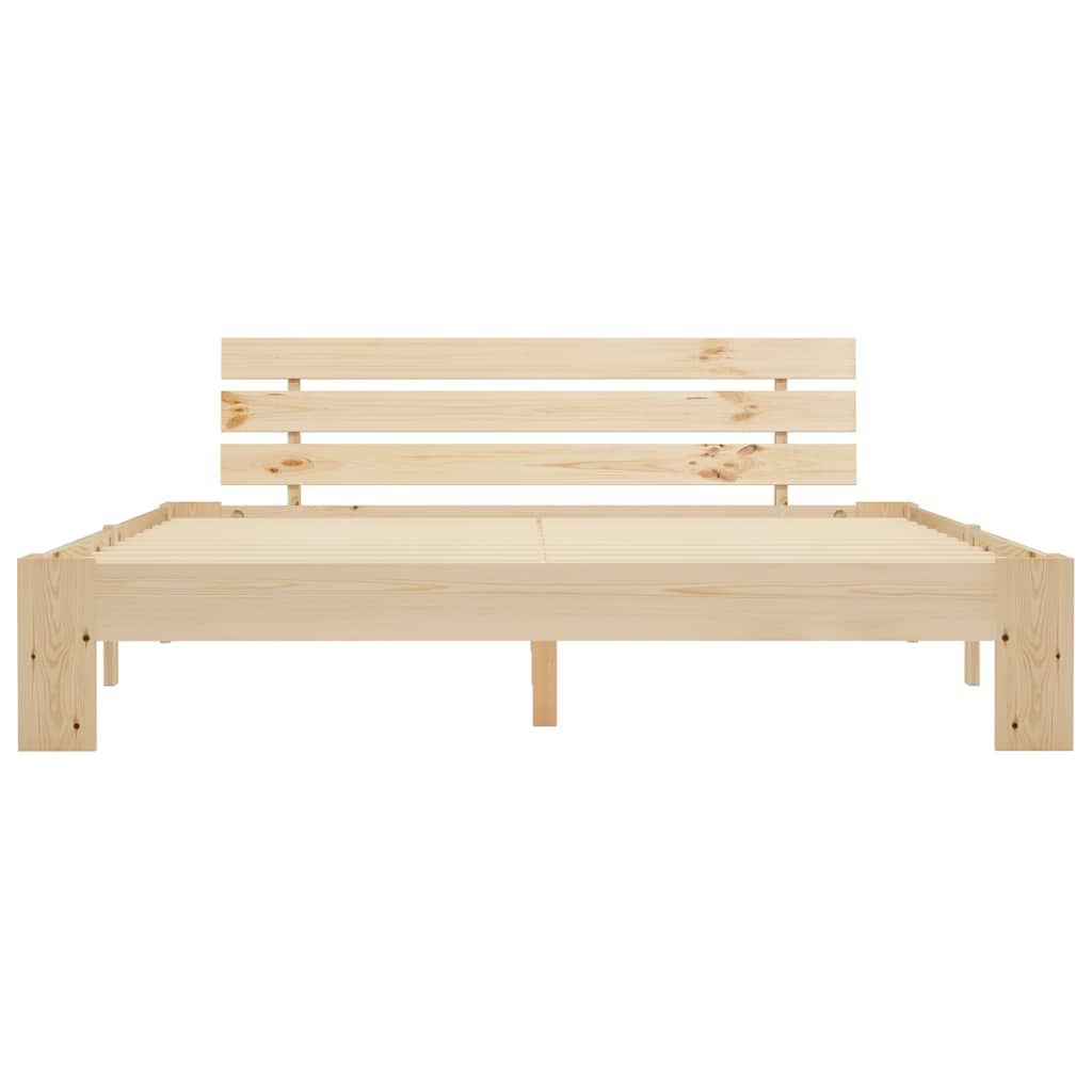 Vidaxl bedframe zonder matras massief grenenhout 180x200 cm
