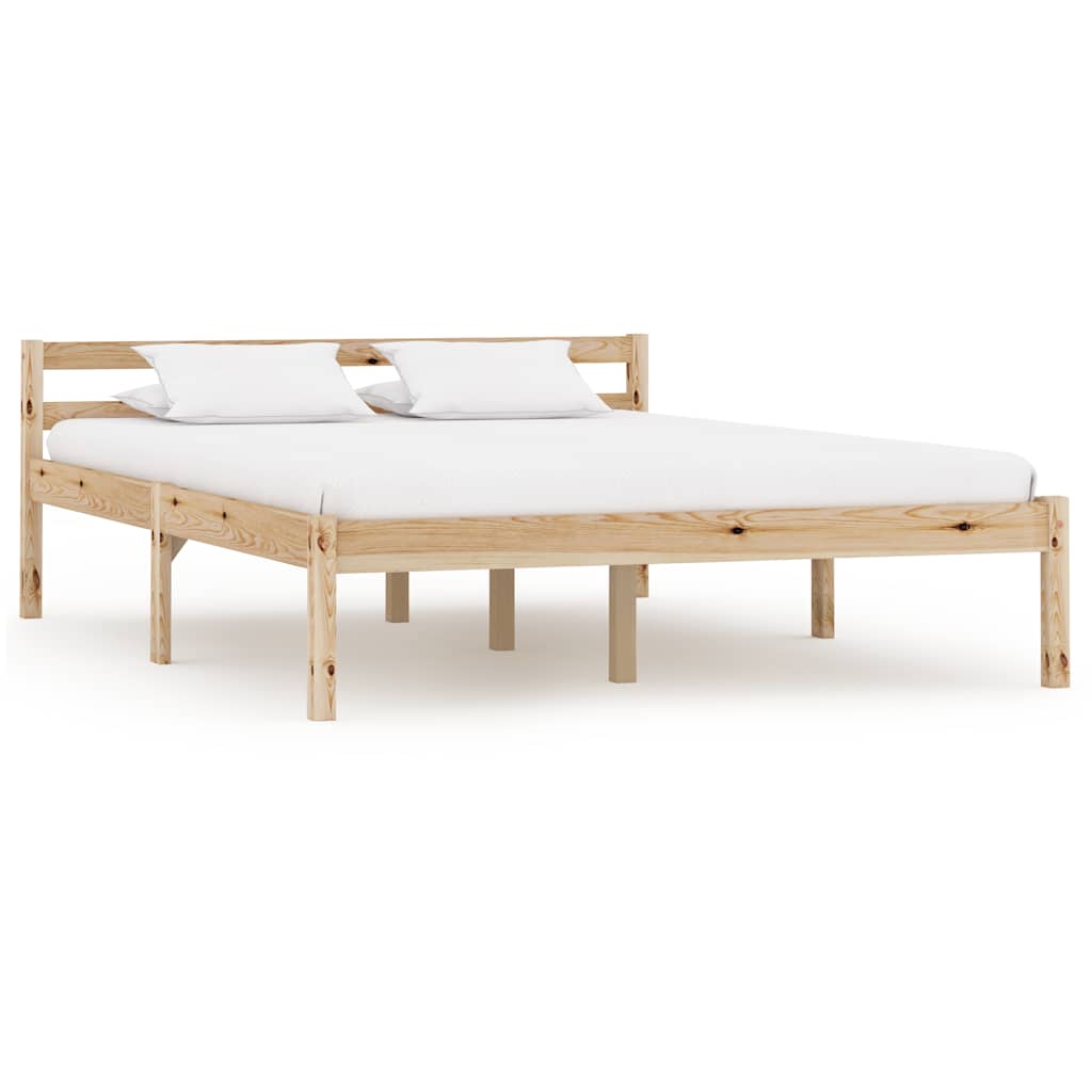 Vidaxl bedframe massief grenenhout 120x200 cm