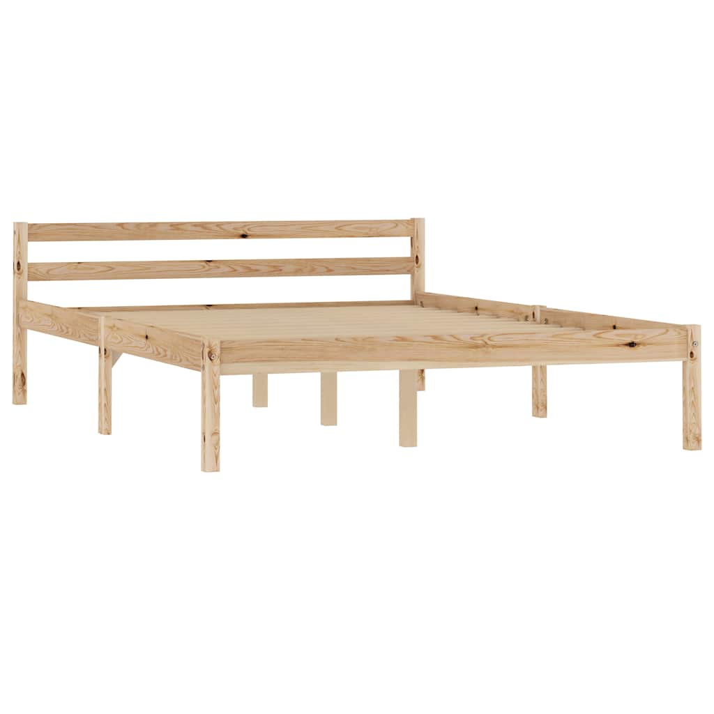 Vidaxl bedframe massief grenenhout 120x200 cm