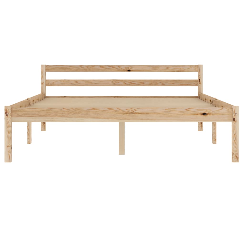 Vidaxl bedframe massief grenenhout 120x200 cm