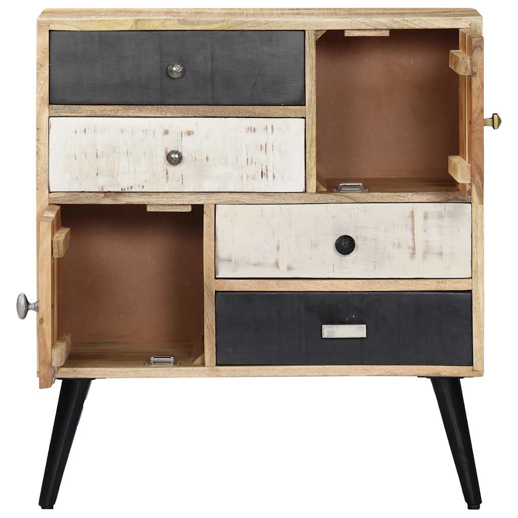 Vidaxl dressoir 70x30x78 cm massief mangohout