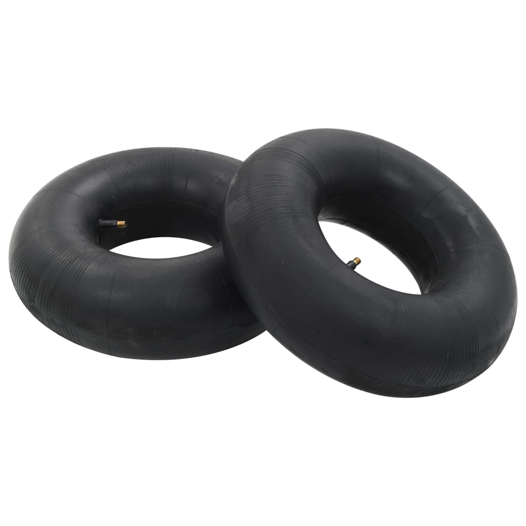 Vidaxx Schubkarrenschläuche 2 Stück 15x6.00-6 Gummi