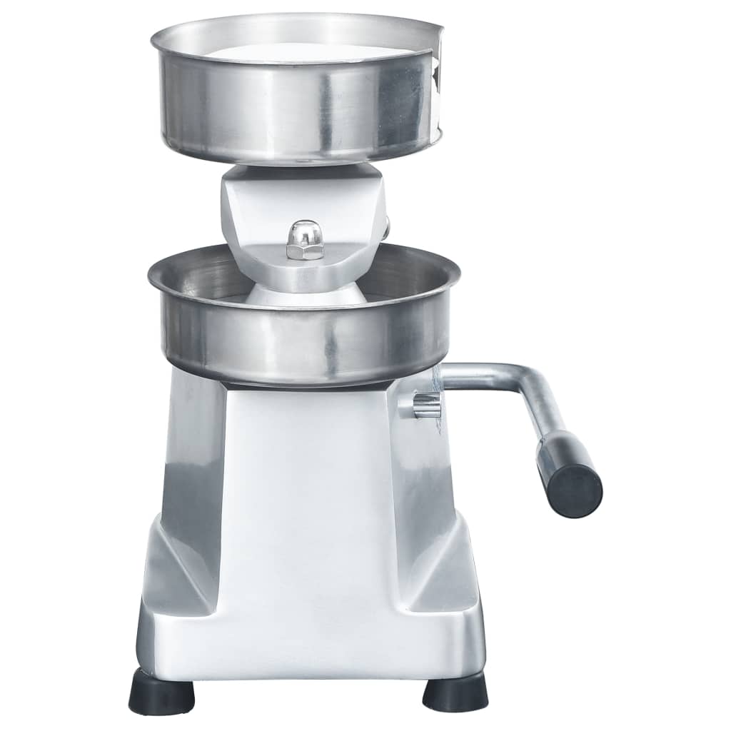 Vidaxl Hamburger Pressautomat mit 500 Partitionen 10 cm Aluminium