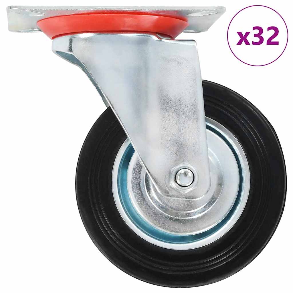 VidaXL 32 Stück Lenkräder 100 mm