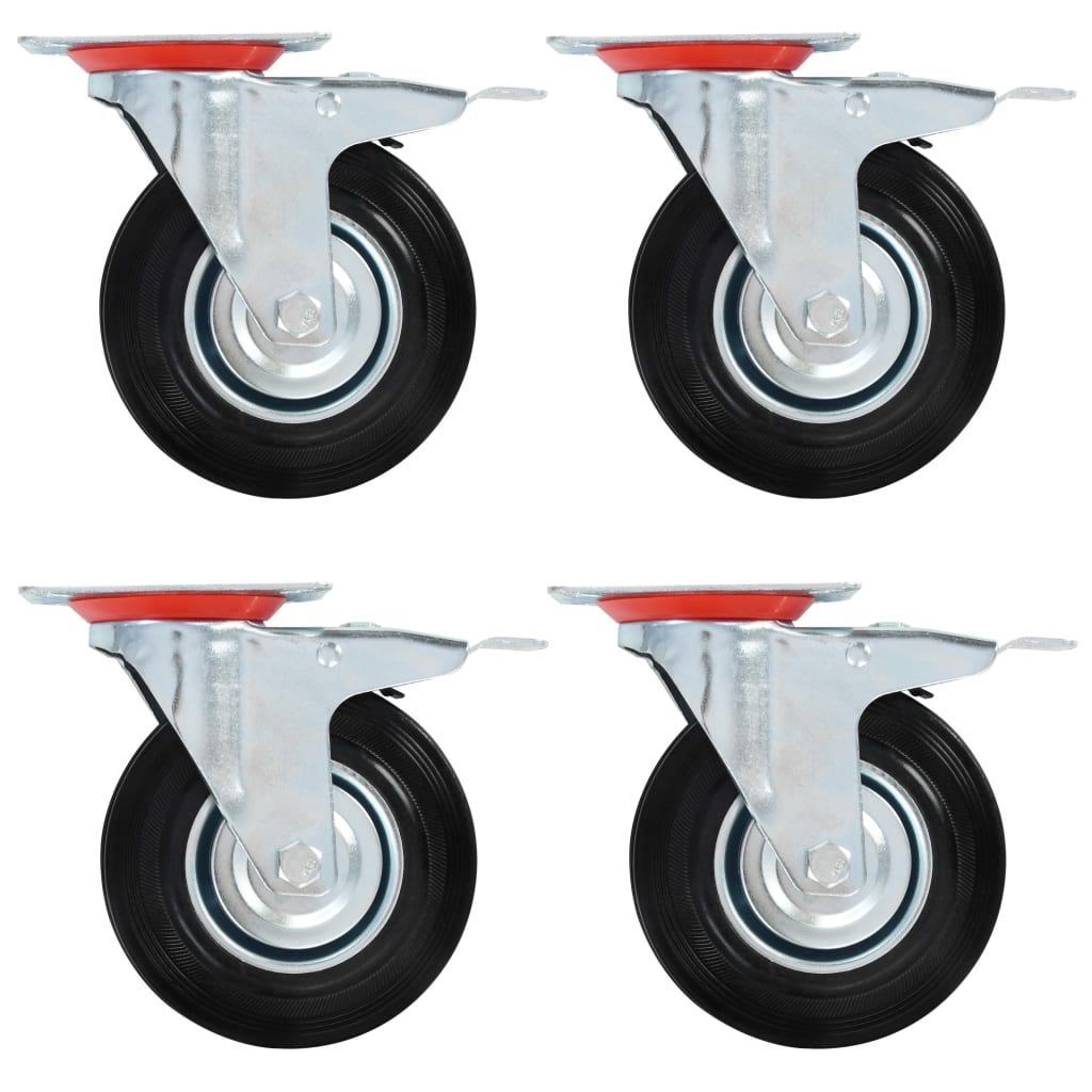VidaXL 12 Stk. Rollen 125 mm