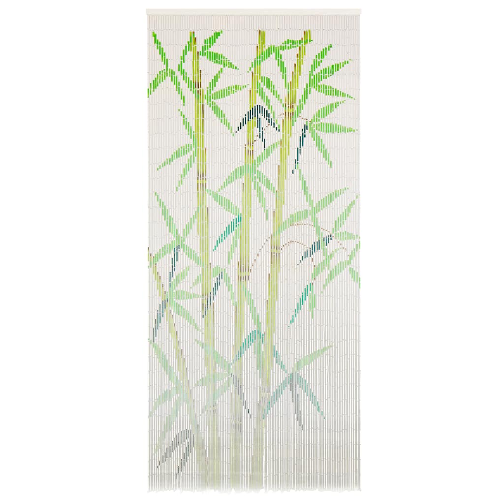 Vidaxx Fliegenvorhang 90x200 cm Bambus