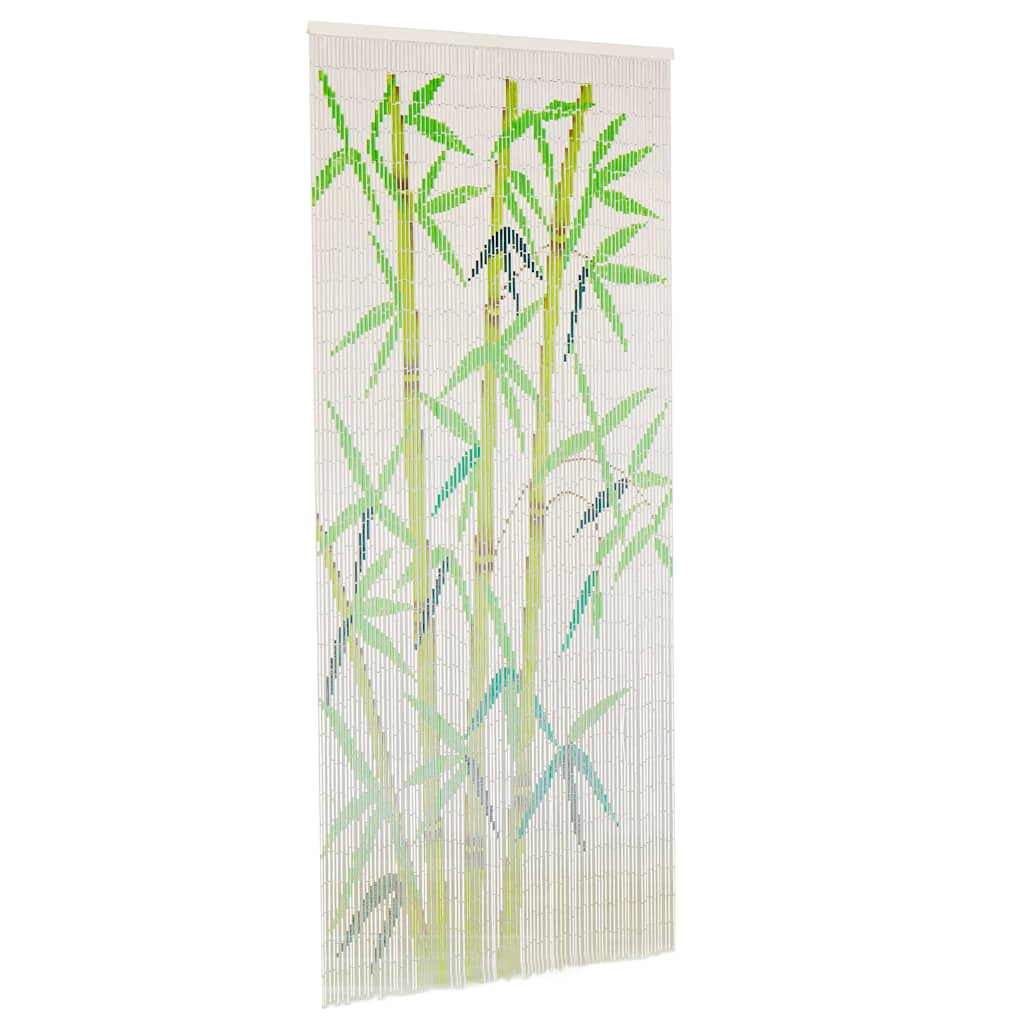 Vidaxx Fliegenvorhang 90x200 cm Bambus
