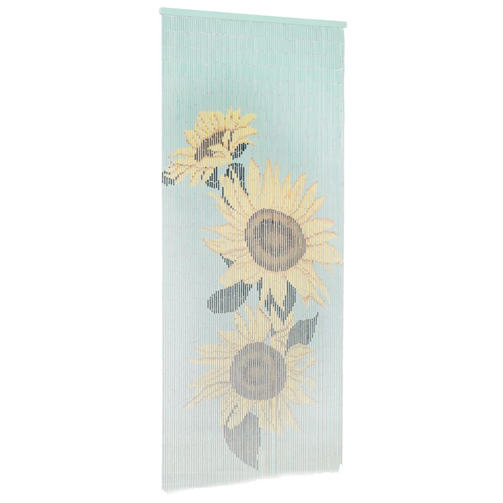 Vidaxx Fliegenvorhang 90x200 cm Bambus