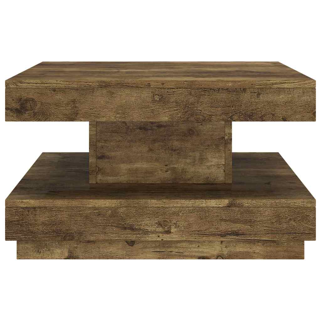 Vidaxl salontafel 60x60x35 cm mdf donkerbruin