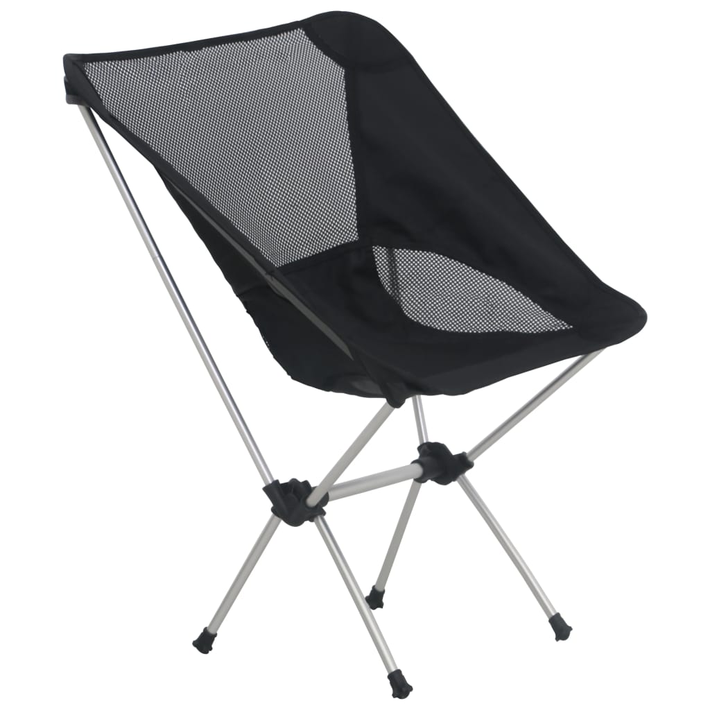 Vidaxl Campingstühle 2 ST mit Trägerbeutel 54x50x65 cm Aluminium