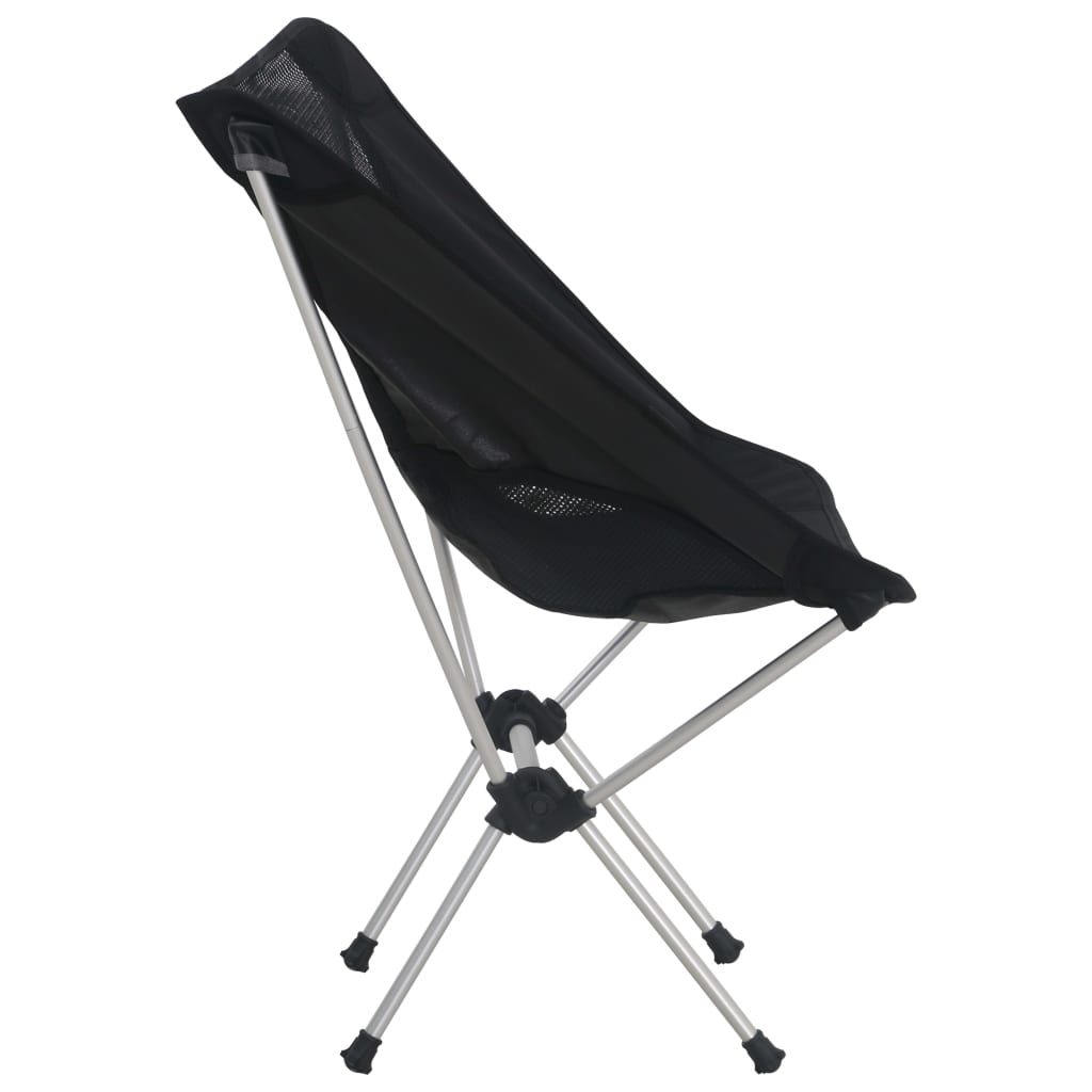 Vidaxl Campingstühle 2 ST mit Trägerbeutel 54x50x65 cm Aluminium