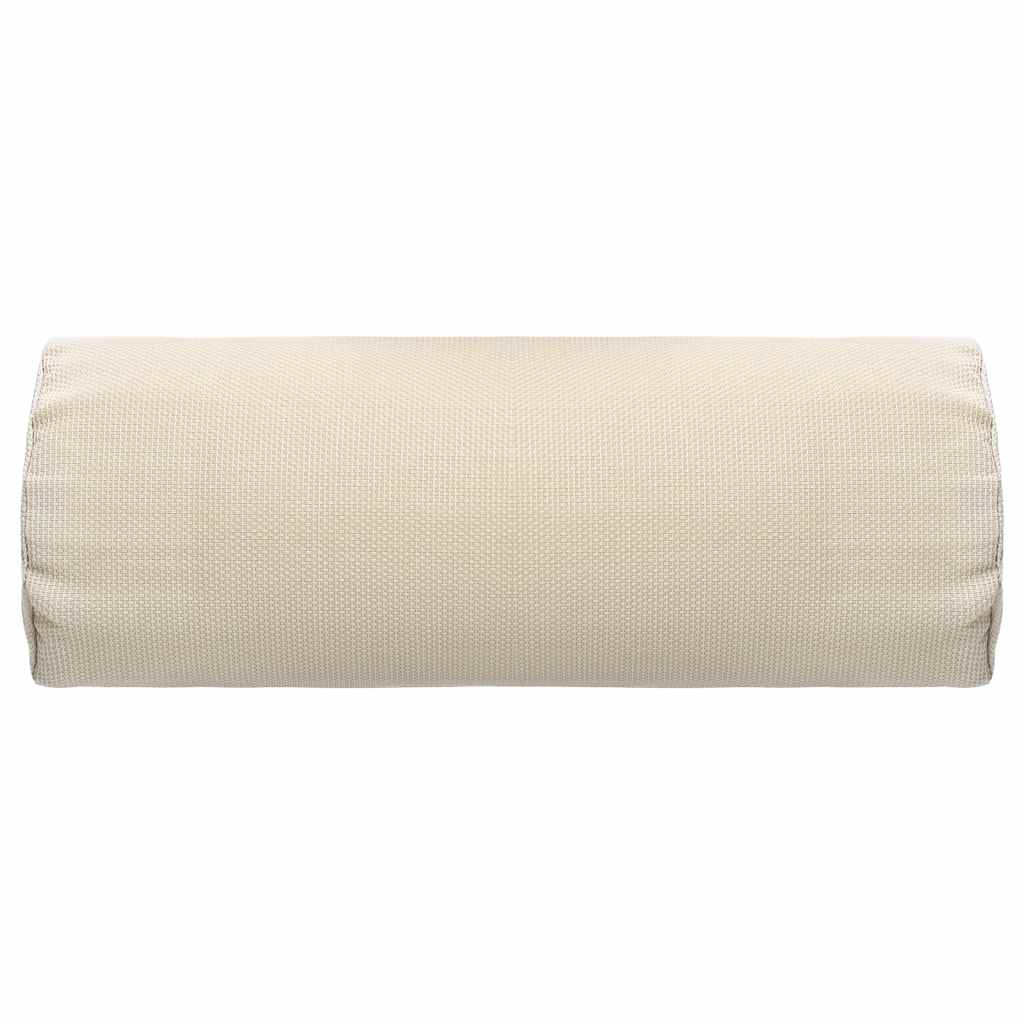 VidaXL Kopfstütze für Sonnenliege 40x7,5x15 cm Textilene Creme