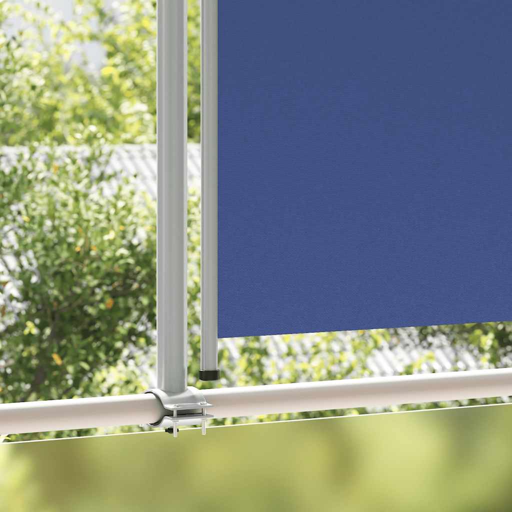 Vidaxx ausziehbarer Gartenschirm 140x300 cm blau