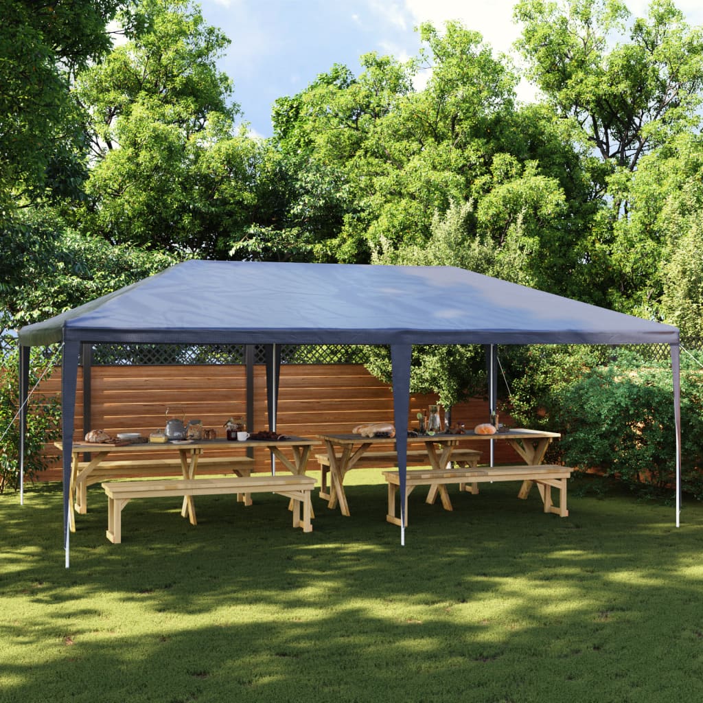 Vidaxl Partytent 4x6 m blau