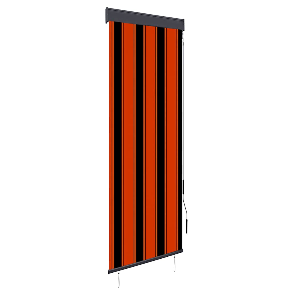 Vidaxl Roller Blind für äußere 60x250 cm Orange und Braun
