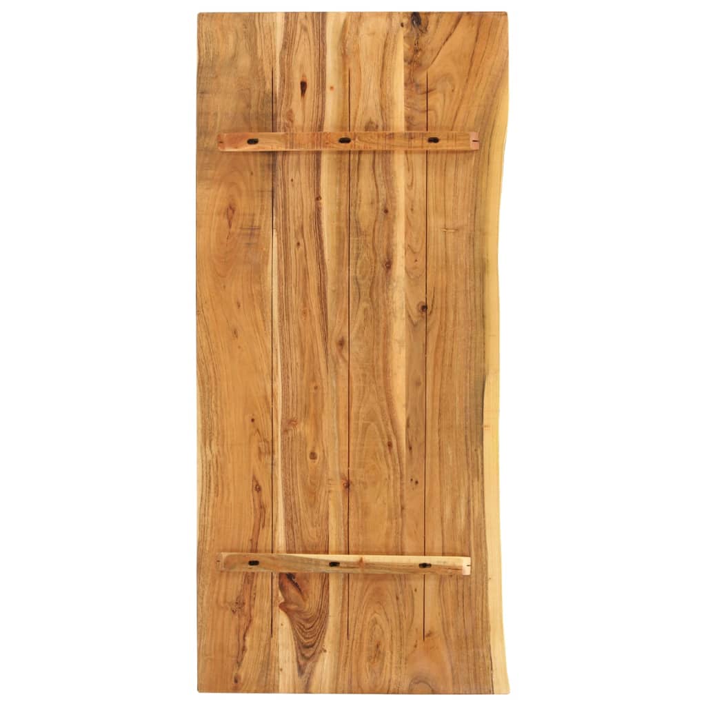 Vidaxx Waschtischplatte 140x52x2,5 cm massives Akazienholz