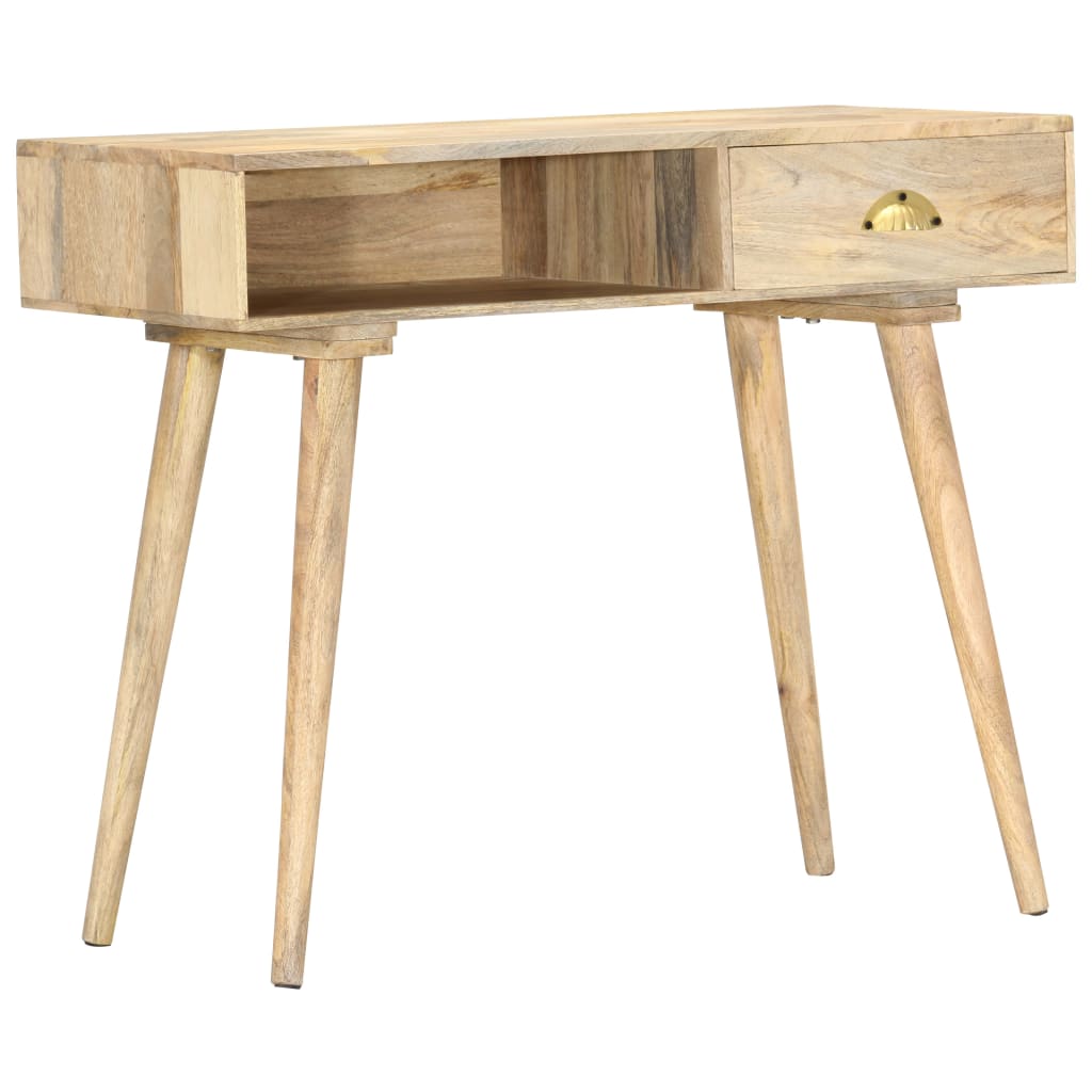 Vidaxl wandtafel 90x45x75 cm massief mangohout