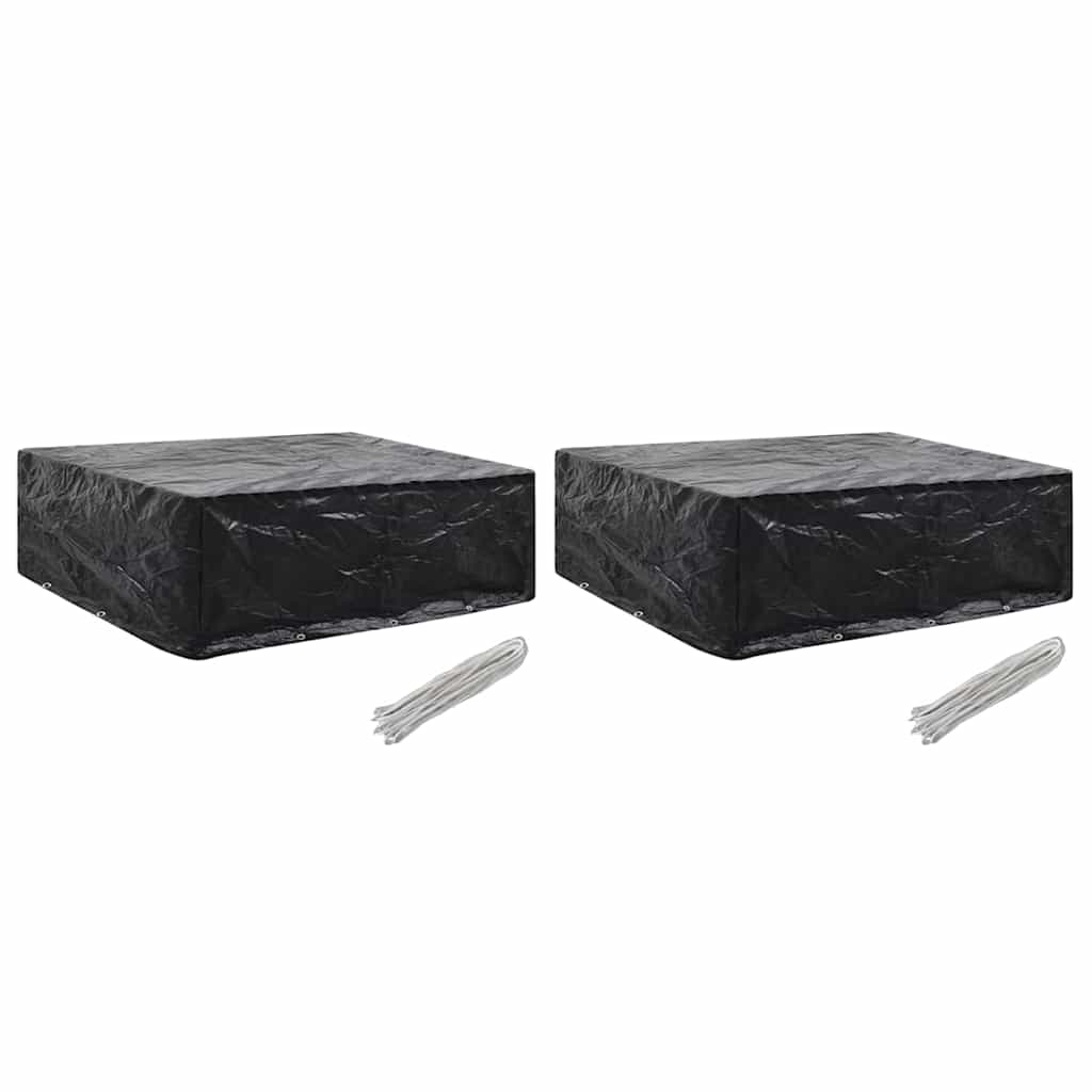 Vidaxl tuinmeubelhoezen 2 st 8 ogen 250x210x90 cm