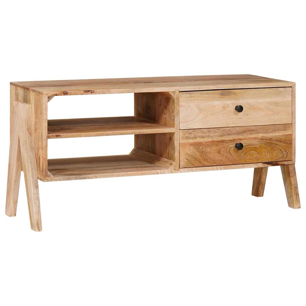 Vidaxl tv-meubel 97x35x47 cm massief mangohout