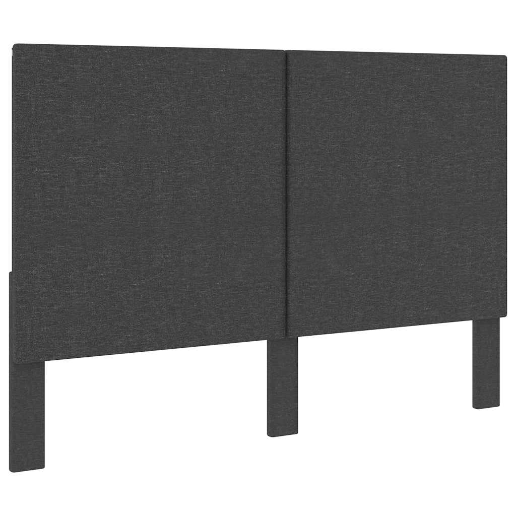 Vidaxl hoofdbord 180x200 cm stof donkergrijs