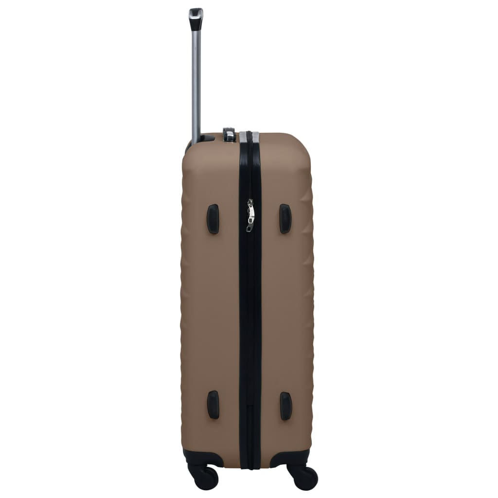 Vidaxl Hartkoffer BROWN BROW